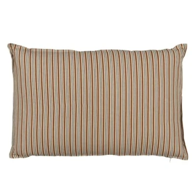 Afbeelding van Kussen Katoen Bruin Beige 60 x 40 cm