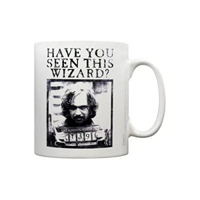Afbeelding van Harry Potter Sirius Zwarts Gezocht Mok &quot; Have you seen this wizard?&quot;