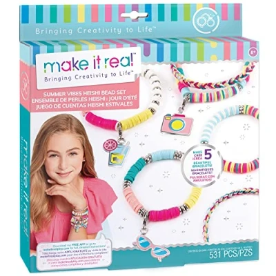 Afbeelding van Make It Real Summer Vibes Heishi kralen Armbandjes maken