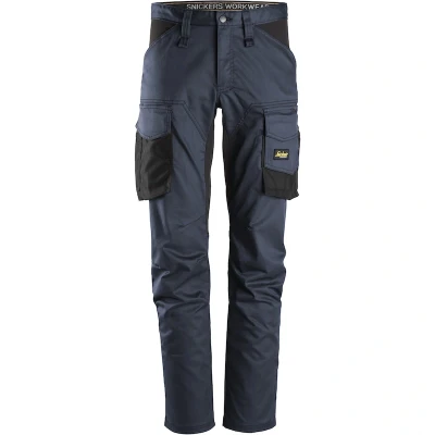 Afbeelding van Snickers 6803 Allround Werkbroek zonder kniezakken Staal Navy Zwart 196