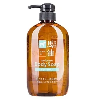 Afbeelding van Kumano fat paardenolie body zeep 600ml *AF27*