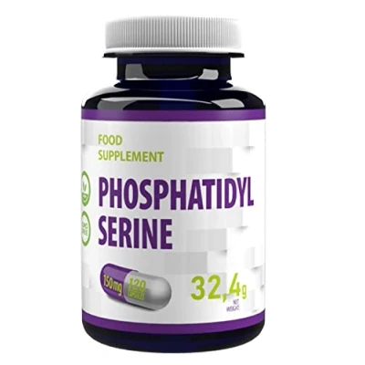 Afbeelding van Fosfatidylserine 150mg 120 Vegan Capsules Hoge Sterkte, voor Concentratie en Geheugen