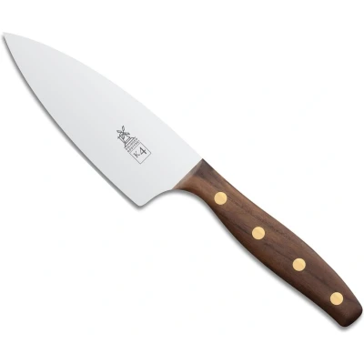 Afbeelding van Robert Herder K4 Koksmes RVS Middelpunt Lemmet 13 cm Heft Walnoothout
