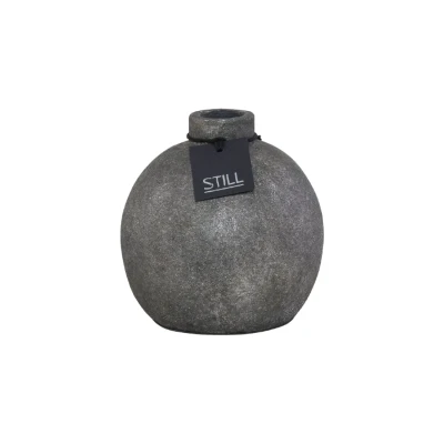 Afbeelding van STILL Vaas Kendil Earth Grijs 19 x 18 cm