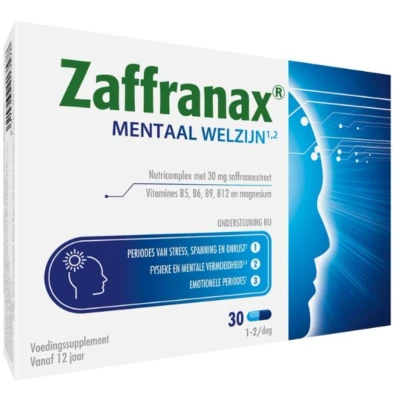 Afbeelding van Zaffranax® Positieve Stemming 30 Capsules