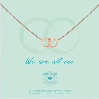 Afbeelding van Heart to Get Ketting met hanger RoséGoud Karma
