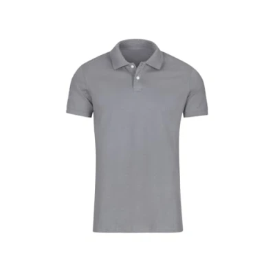 Afbeelding van Trigema Poloshirt voor dames van Elast. Piqué, Cool grey, L