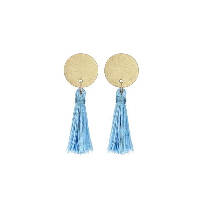 Afbeelding van Elli BOHO GEO Oorbellen goldcoloured, Dames, Maat: One Size, Gold coloured