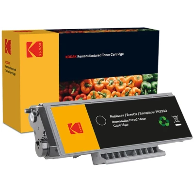 Afbeelding van 185B323001 KODAK BROTHER TN3230 HL toner zwart rebuilt 3000pagina&#039;s