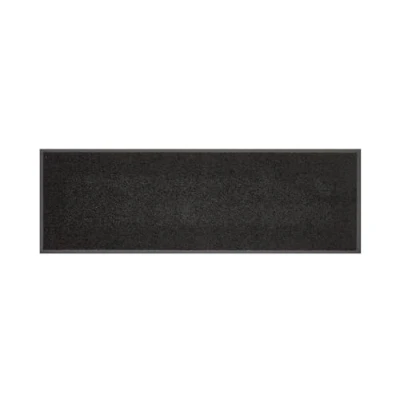 Afbeelding van andiamo deurmat Verdi vuilvangmat voor de ingang van het huis ideaal als binnen of in overdekte buitenruimte voordeur 60 x 180 cm zwart 2