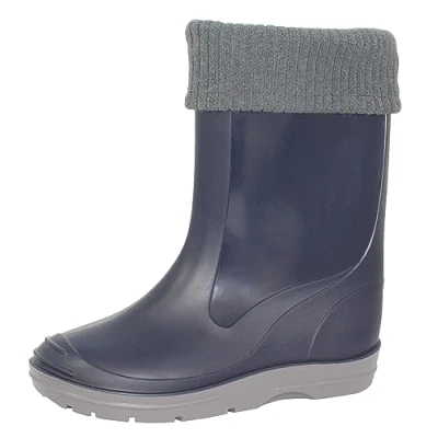 Afbeelding van Beck Unisex Basic 860 Rubberlaarzen voor kinderen, blauw donkerblauw 05 001, 21 EU