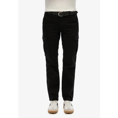 Afbeelding van Superdry Vrouwen Slimfit Cargobroek met Middelhoge Taille Zwart Grootte: 28/32