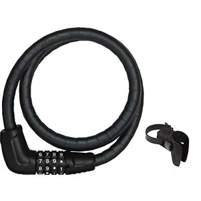 Afbeelding van Abus Microflex 6615C/120/15 Zwart Kabelslot