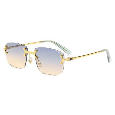 Afbeelding van BUGOLINI® Markuss Designer Zonnebril Gepolariseerd UV400 Gold Green Yellow