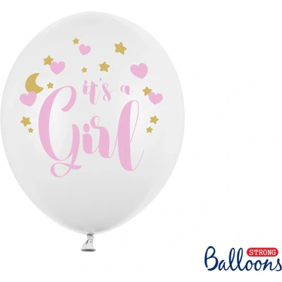 Afbeelding van PartyDeco SB14P 233 008 6, Speelgoed ballon, Latex, Goud, Roze, Wit, Themafeest, Ovaal, 30 cm