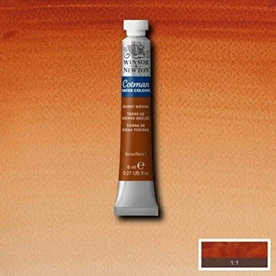 Afbeelding van Winsor &amp; Newton Cotman Aquarelverf 8ml Tubes Burnt Sienna