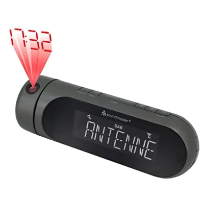 Afbeelding van Soundmaster UR6700AN Digitale DAB+ wekkerradio met projectie