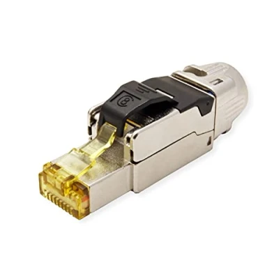 Afbeelding van F/UTP/S/FTP netwerkkabel RJ45 connector CAT8.1/PoE n.v.t. Roline