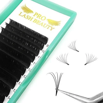 Afbeelding van Easy Fan Lashes CC 0.03 9 Wimperverlengingen C D krul Russische wimpers zelfuitwaaierende Automatische bloeiende (CC 0.03,9 mm)..