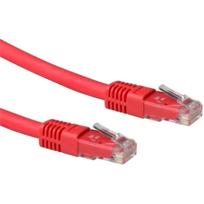 Afbeelding van ACT IB1203 LSZH U/UTP CAT6A patchkabel Rood 3 meter