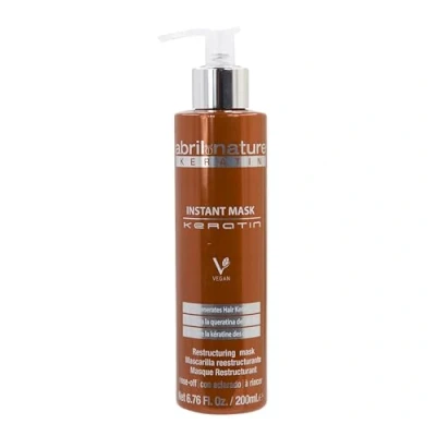 Afbeelding van abril et nature Ultra Snelle Keratine Haarmasker Voedt, Versterkt en Regenerereert de Haarvezels Herstelt Beschadigd Breekbaar Haar Voor Een Zachte Glanzende Uiterlijk 200 ml