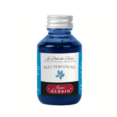 Afbeelding van Jacques Herbin 17013T Flacon d&#039;encre à écrire 100ml Stylo plumes, stylos roller Bleu pervenche