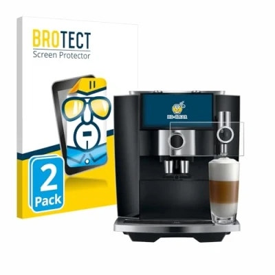 Afbeelding van BROTECT Screenprotector voor Jura J8 twin Folie Beschermfolie transparant (2 Stuks)