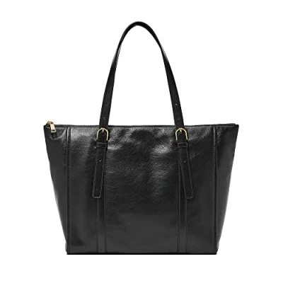 Afbeelding van Fossil Carlie Shopper, Dames, Maat: One Size, Schwarz