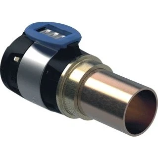 Afbeelding van Geberit FlowFit perskoppeling recht 25 x 22 pers