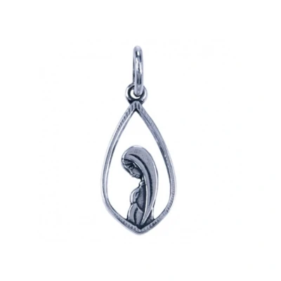 Afbeelding van House of Jewels Zilveren Heilige Maagd Maria hanger