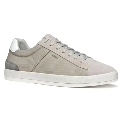 Afbeelding van Geox Serifos Sneakers laag, Heren, Maat: 40, Light grey Leer en textiel