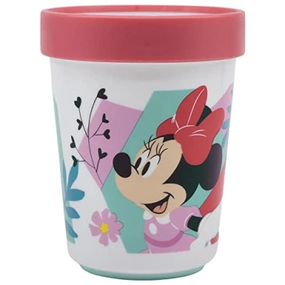 Afbeelding van Stor Premium drinkbeker, tweekleurig, antislip, 260 ml Minnie Mouse Being More