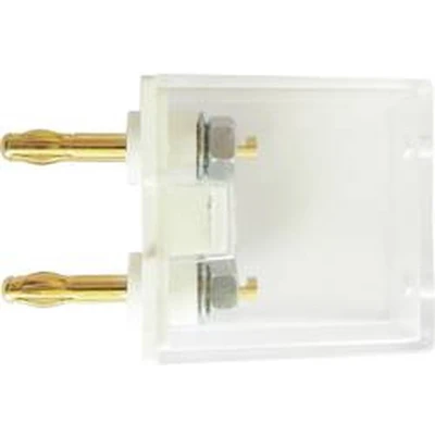 Afbeelding van Schnepp G1 2AU Meetadapter Banaanstekker 4 mm Bus Stapelbaar Wit