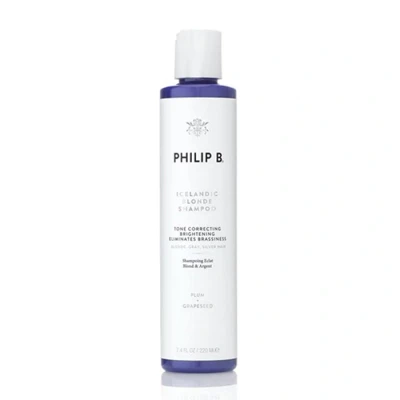 Afbeelding van Philip B Icelandic Blonde Shampoo zilvershampoo 220 ml
