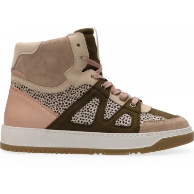 Afbeelding van Maruti Pearl Sneakers Beige Olive Mauve Pixel 37