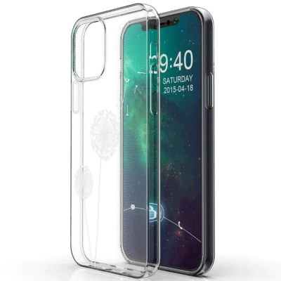Afbeelding van Apple iPhone 12 Mini Hoesje Siliconen en TPU (zacht) imoshion Softcase/Backcover Wit Telefoonhoesje
