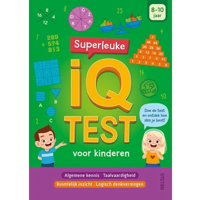 Afbeelding van Deltas Superleuke IQ test voor kinderen (8 10 jaar)