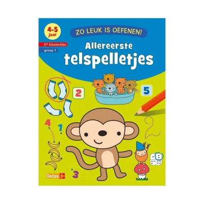 Afbeelding van Deltas Zo leuk is oefenen! Telspelletjes