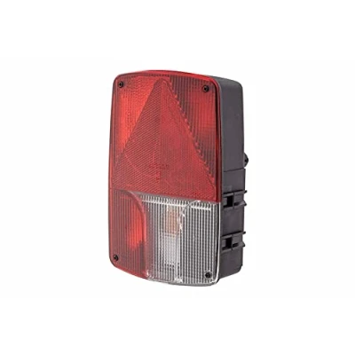 Afbeelding van HELLA VALUEFIT Achterlicht Gloeilamp 12V Opbouw/Geschroefd ECE Lenskleur: Wit / Rood Kabel: 200mm Stekker: Ronde stekker links Aantal: 1 2VA 998 233 271