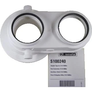 Afbeelding van Remeha Calenta rookgasadapter rga/ltv 2 x 80