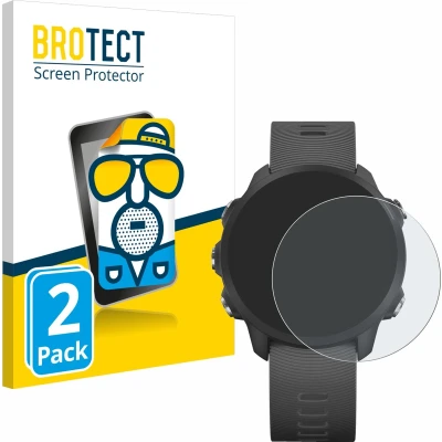 Afbeelding van BROTECT Screenprotector voor Garmin Forerunner 245 Music Folie Beschermfolie matte (2 Stuks)