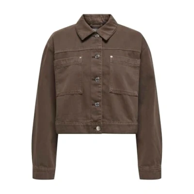 Afbeelding van ONLY Onlmilly BOXY Jacket Spijkerjas, Dames, Maat: XS, Ecru