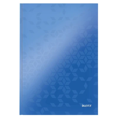 Afbeelding van Notitieboek Leitz WOW A4 gelinieerd blauw