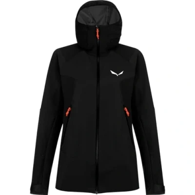 Afbeelding van Salewa Sella Jacket Outdoorjas, Dames, Maat: 42, Black out