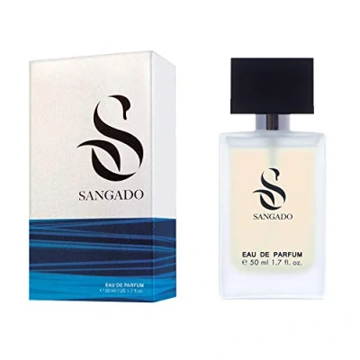 Afbeelding van IRRESISTIBLE by SANGADO, Parfum voor mannen, 8 10 uur langhoudend, Luxe geur, Amber Fougere, Fijne Franse Essenties, Extra Geconcentreerd (Eau de Parfum), 50 ml Spray