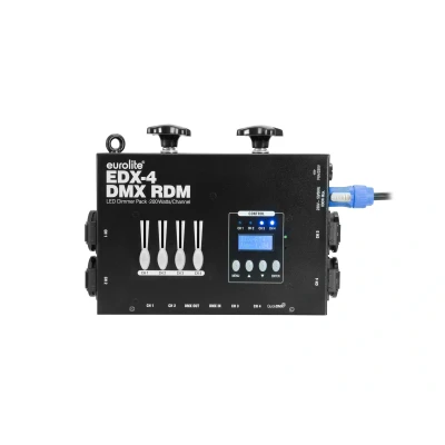 Afbeelding van Eurolite EDX 4 DMX RDM LED Dimmer Pack