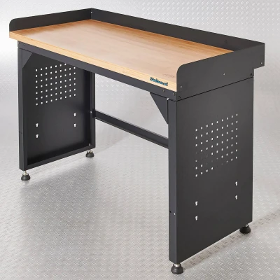 Afbeelding van Datona Werkbank PRO Bamboe Werkblad 150 Cm Zwart (150 x 65 103 106 cm)