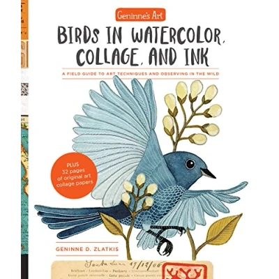 Afbeelding van Geninne&#039;s Art: Birds in Watercolor, Collage, and Ink: A field guide to art techniques observing the wild