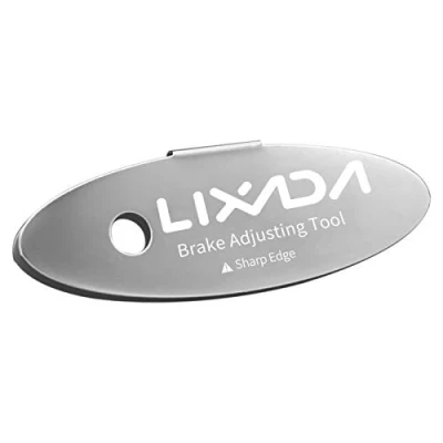 Afbeelding van Lixada MTB schijfremblokken instelgereedschap fietsonderlegger montageassistent remblokken rotor uitlijningsgereedschap afstandschijven fiets reparatieset