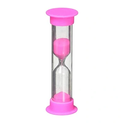 Afbeelding van Zand Timer Timers Voor Kinderen Tandenborstel Zandloper 2 Minuten Rose Rood